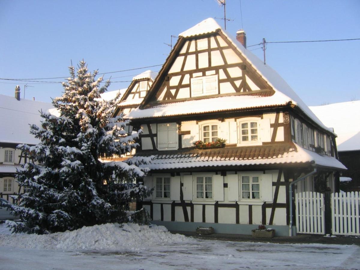 Gîtes et chambres d'hôtes Maison Ungerer Hunspach Exterior foto