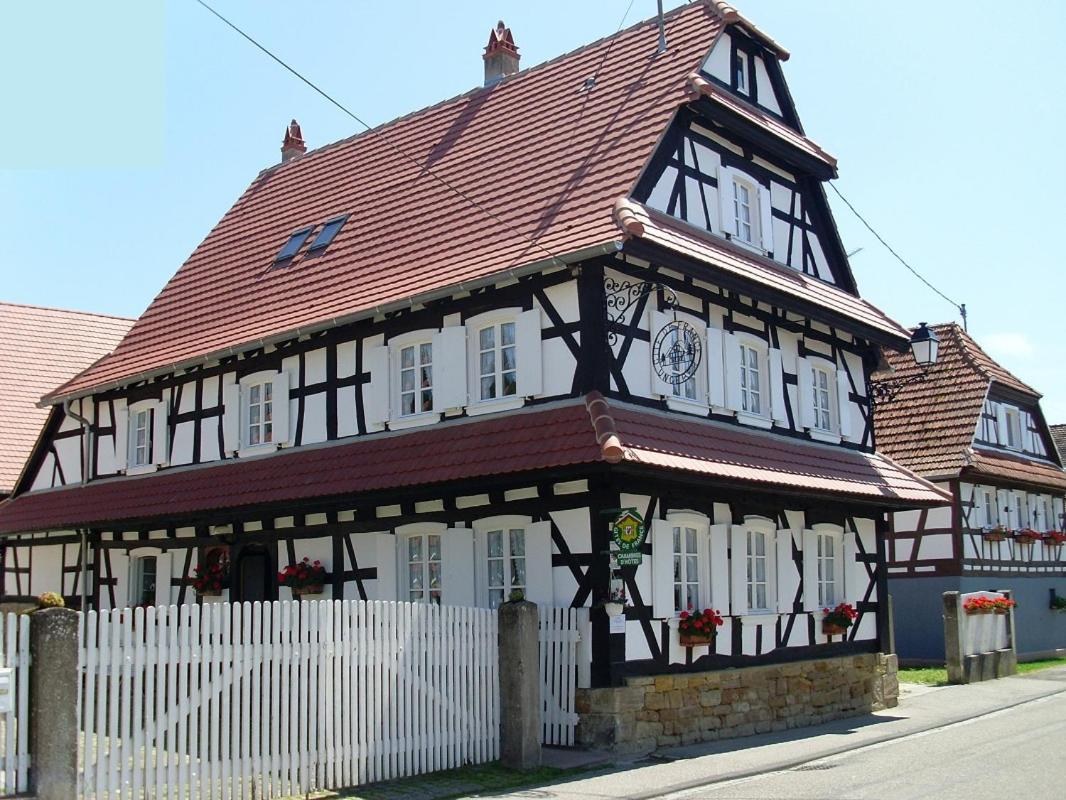 Gîtes et chambres d'hôtes Maison Ungerer Hunspach Exterior foto