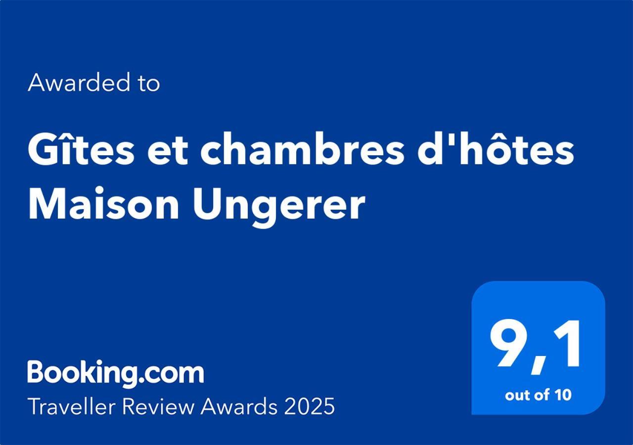 Gîtes et chambres d'hôtes Maison Ungerer Hunspach Exterior foto