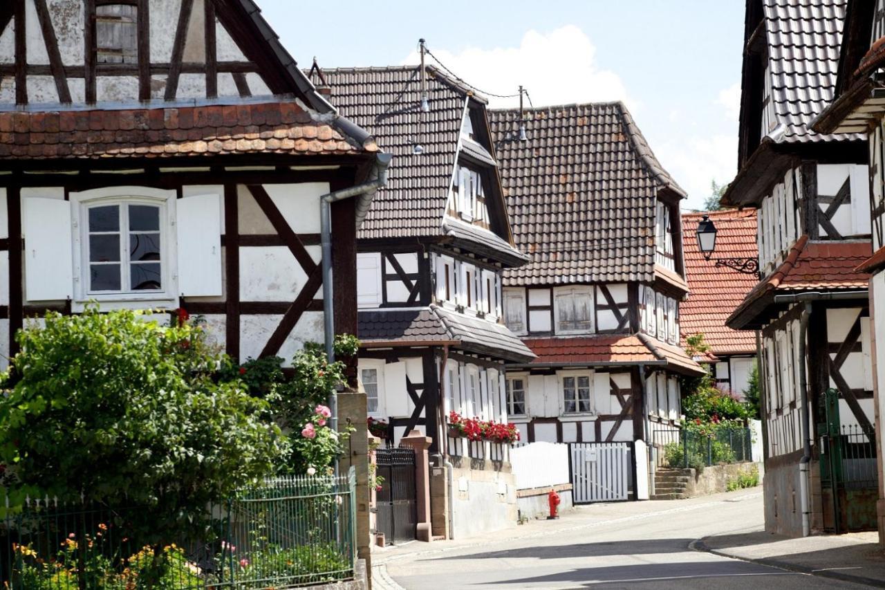 Gîtes et chambres d'hôtes Maison Ungerer Hunspach Exterior foto